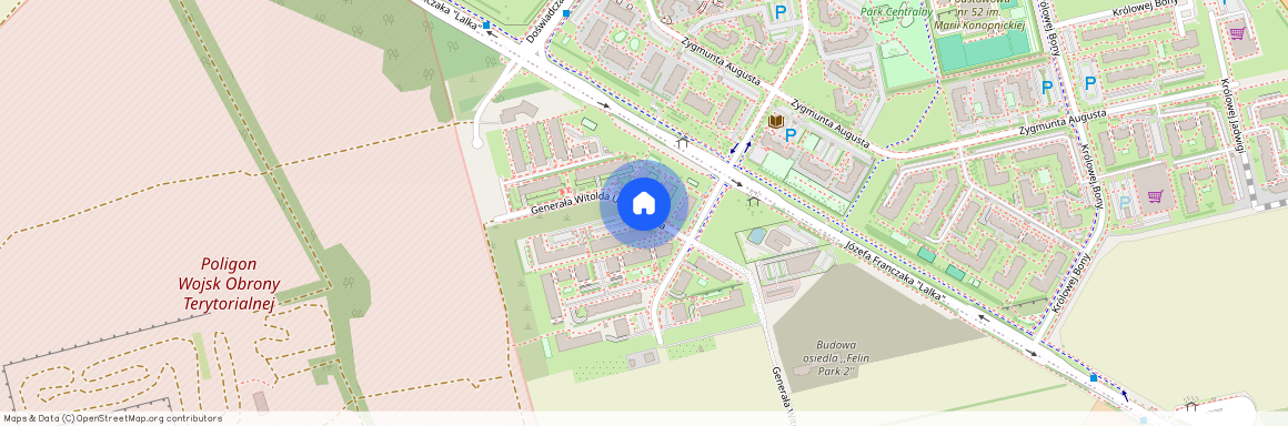 ul. Generała Witolda Urbanowicza, Kośminek, Lublin, lubelskie