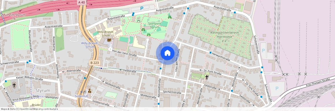 Neustadtstraße 105, 45476 Mülheim