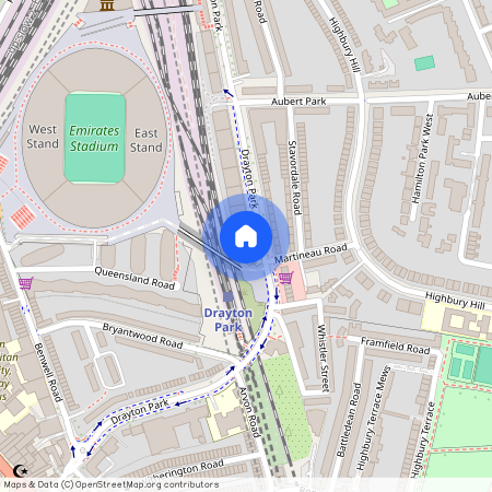 Drayton Park, N5 - EPC rating C, Drayton Park - Epc Rating C