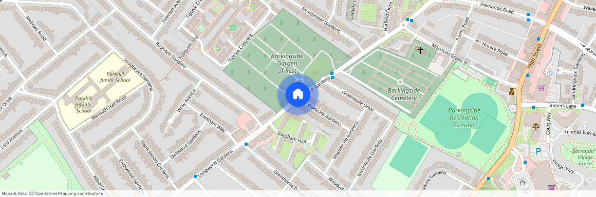 Oakleafe Gardens, Ilford, IG6