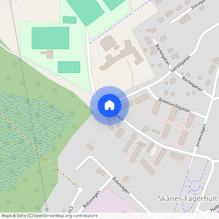 Esplanaden, Skånes Fagerhult