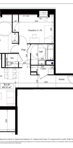 Location Appartement 3 pièces 71m² BOURG ACHARD 27310 - Photo 2