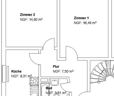 WG- geeignete 2 ZKB - nahe Uni! - Photo 1