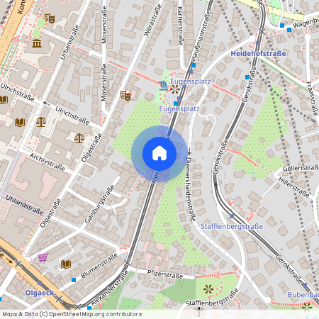 Diemershalde 36, 70182 Stuttgart - Stuttgart-Mitte