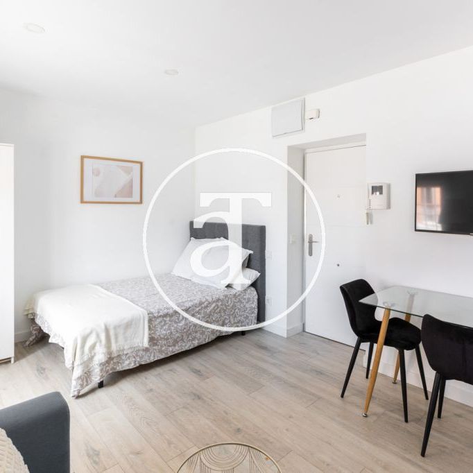 Monthly rental studio-style penthouse with bathroom in Chamartín - Photo 1
