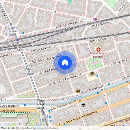 Via della Cernaia, Florence, Tuscany 50129