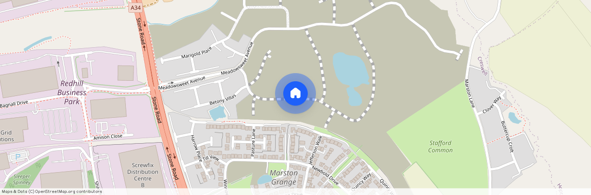 Chicory End, Stafford, Staffordshire, ST16 1QN