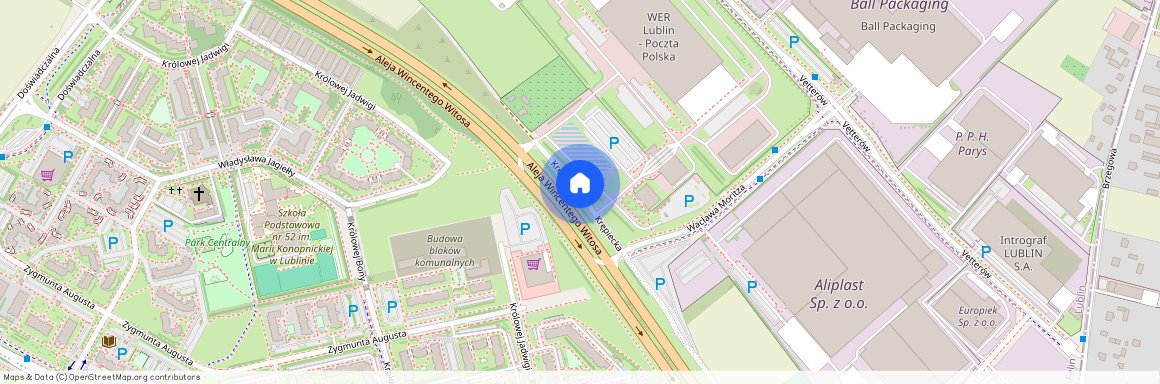 ul. Krępiecka, Felin, Lublin, lubelskie