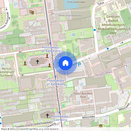 ul. ks. bp. Wincentego Tymienieckiego, Centrum, Śródmieście, Łódź, łódzkie