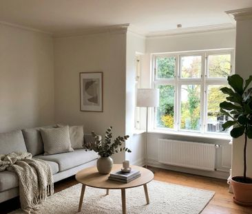 3-værelses lejlighed med franske døre og flot stuk - Foto 1