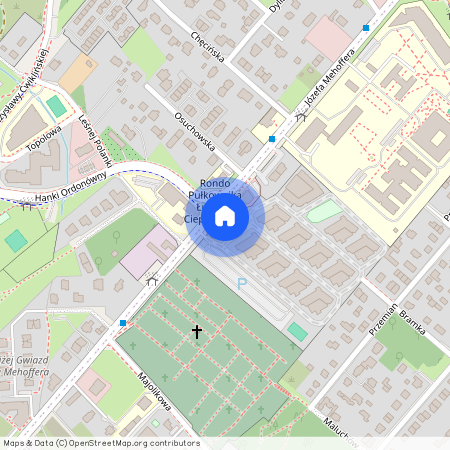 ul. Józefa Mehoffera, Tarchomin, Białołęka, Warszawa, mazowieckie