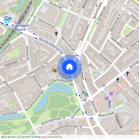 Noorderplantsoenbuurt, 9717 KN, Noorderstationsstraat, Groningen