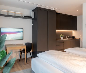 1.5 Zimmerwohnung - praktisches Studio mit Sicht ins Grüne - Foto 6