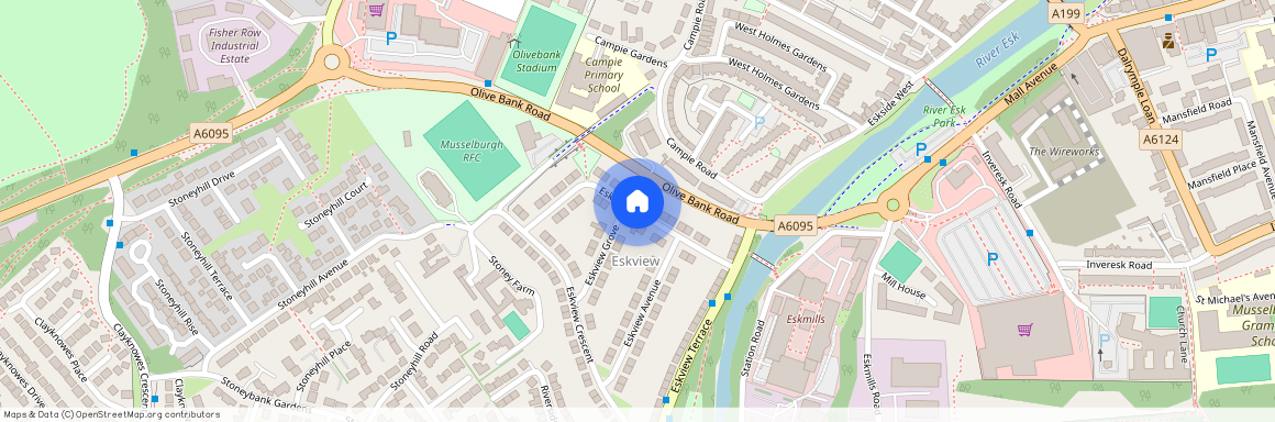 Eskview Road, Musselburgh, EH21