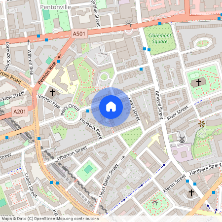 Great Percy Street, Clerkenwell, London, WC1X