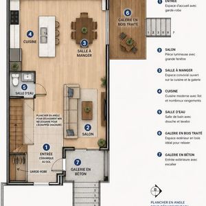 Logement 4 1/2 luxueux style semi-détachée Bellefeuille (Saint-Jérôme) - Photo 2