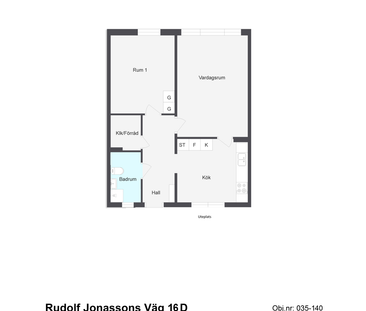 Rudolf Jonassons väg 16D, Sallerup - Photo 3