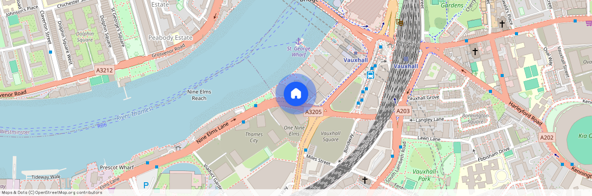 St Georges Wharf, London, SW8