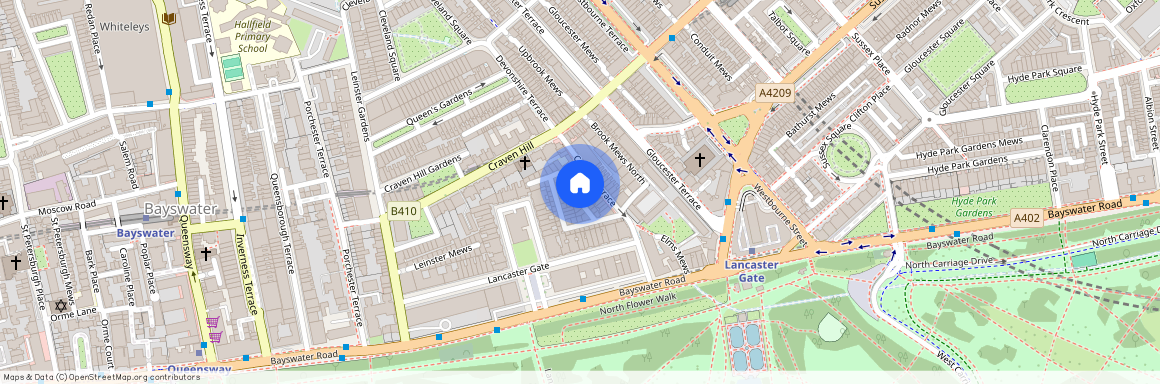 Lancaster Mews, Lancaster Gate, W2