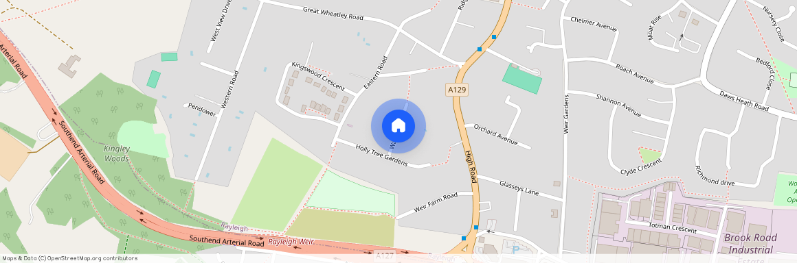 Warren Close, Rayleigh, Essex, SS6