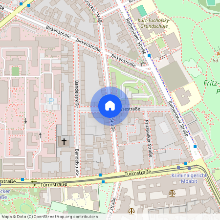 Wilsnacker Str., 10559 Berlin-Mitte, Germany