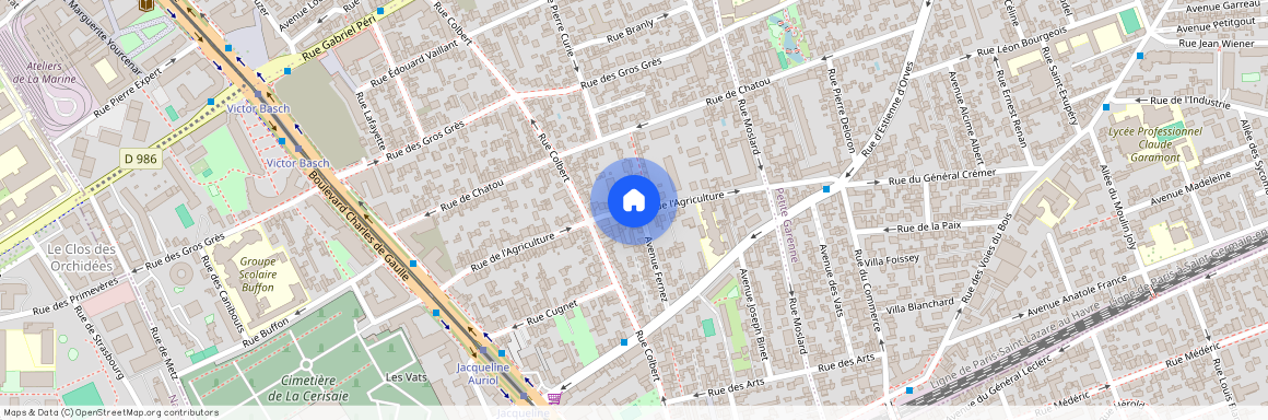 Rue de l'Agriculture, Francja, Colombes