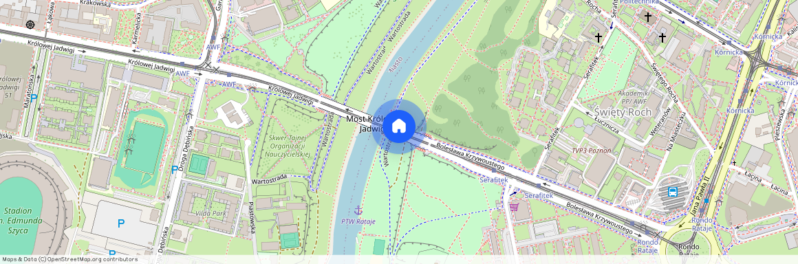 Królowej Jadwigi, Poznań, Centrum