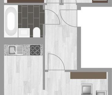 3-Raum-Wohnung Schilfstraße 11 - Foto 3