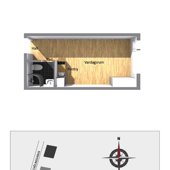 Schölinsgatan 2 - Foto 2