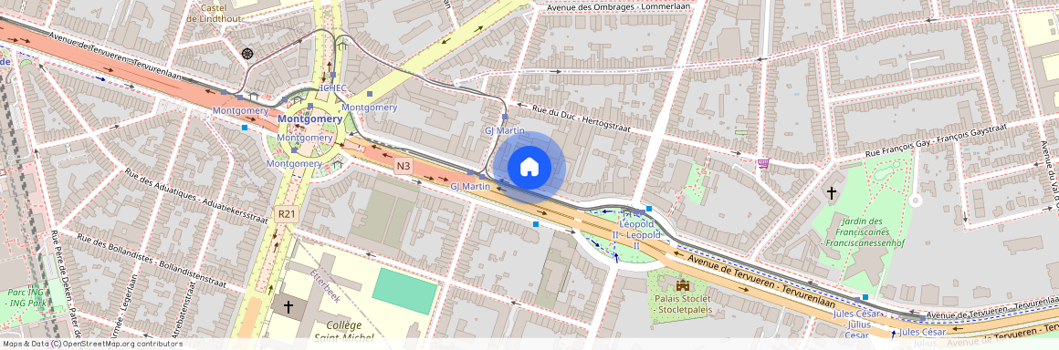 Avenue de Tervueren, 194B, 1150, Woluwe-Saint-Pierre