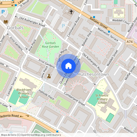 Queen Elizabeth Gardens, New Gorbals, Glasgow, G5