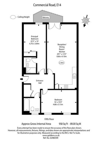 2 bedroom flat to rent - Photo 5