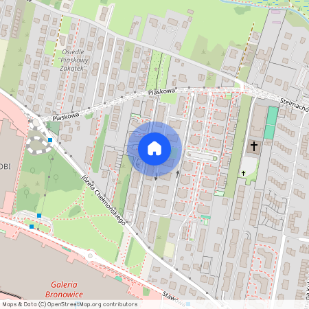 ul. Józefa Chełmońskiego, Bronowice Wielkie, Prądnik Biały, Kraków, małopolskie