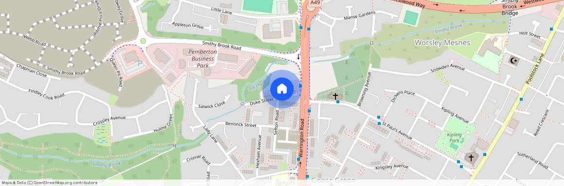 Duke Street, Goose Green, WN3