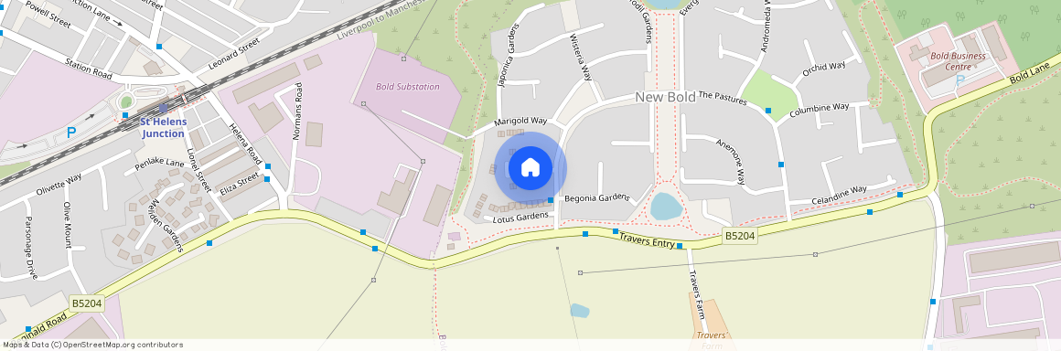 Crocus Gardens, St. Helens, Merseyside, WA9