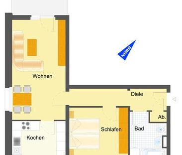 Gemütliche 2 Zimmer Wohnung mit Balkon in der Glatzerstraße - Photo 3