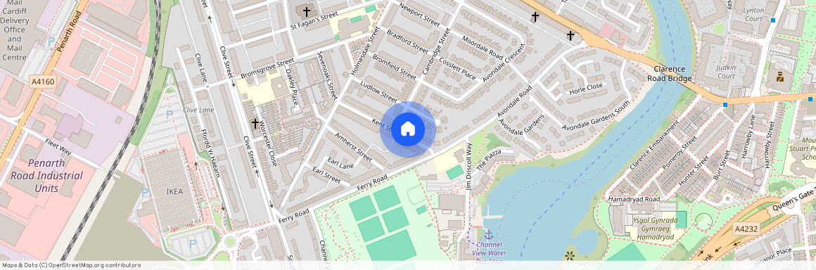 Kent Street, Cardiff(City), CF11