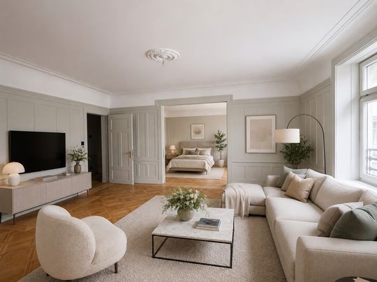 2.5 Zimmer, 97 m², 2. Stock - Photo 1