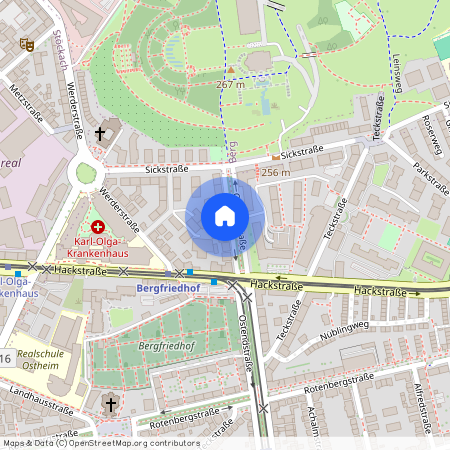 Ostendstraße 12 Stuttgart Ost Baden-Württemberg 70190