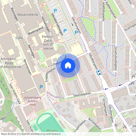 Johanneberg, Göteborg, Västra Götaland, Engdahlsgatan 6B