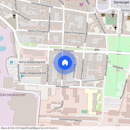 Trossö/centrum, Karlskrona, Blekinge, Arklimästaregatan 16 B