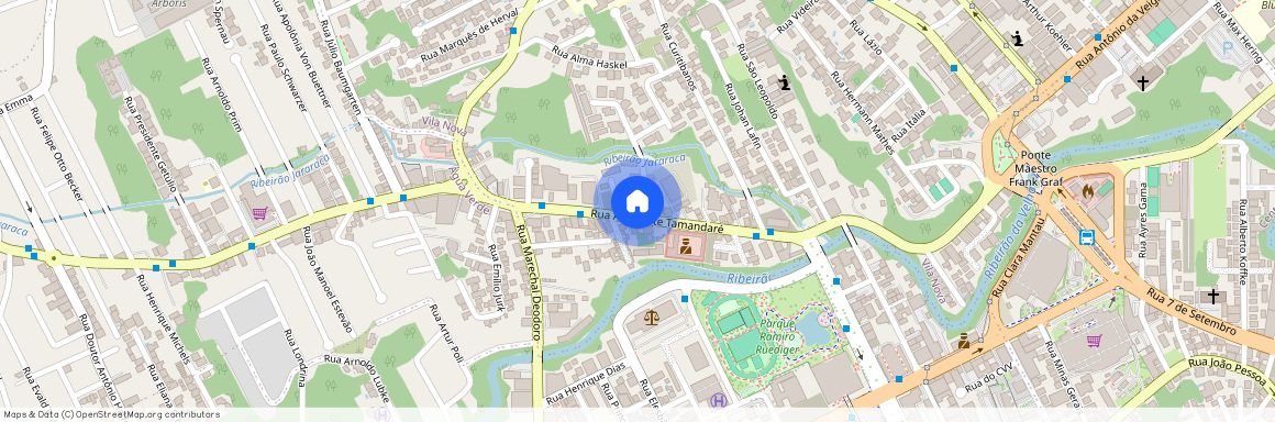 Rua Almirante Tamandare, 888, Blumenau, Blumenau - SC, 89035-000, Brazil