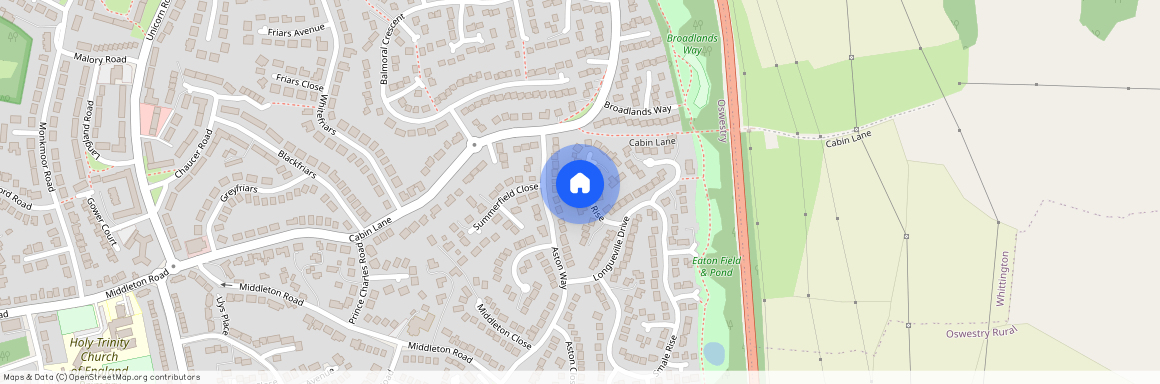 Croxon Rise, Oswestry, Shropshire, SY11