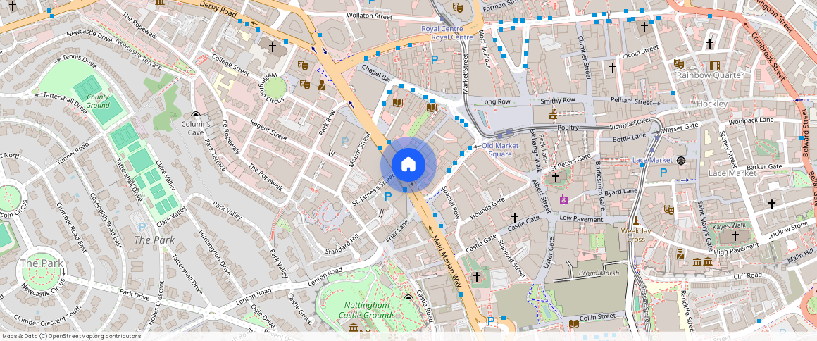 Flat 17 Loxley Court, St James Street, Nottingham, NG1 6FE