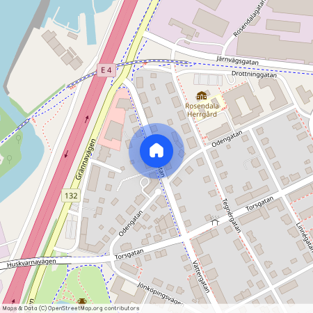 Vättergatan, Huskvarna