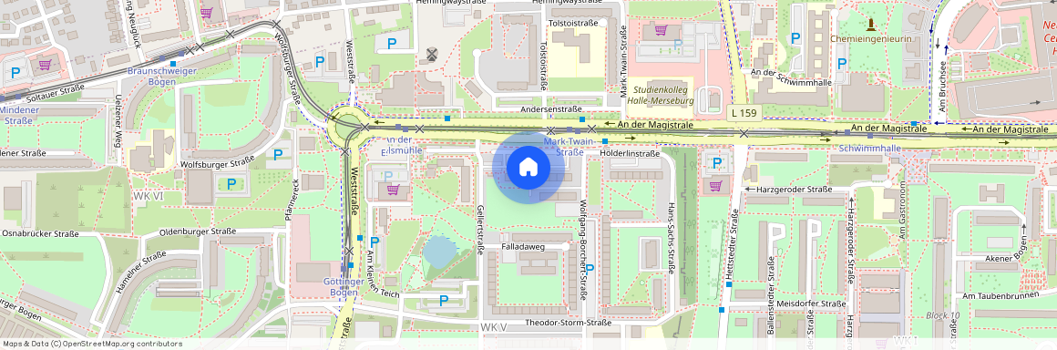 Hölderlinstraße 13 ·, 06126, Halle (Saale), 5. Etage ·, Westliche Neustadt