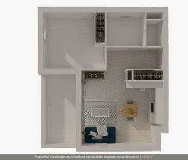 location Appartement T2 DE 40.89m² À FREJUS - Photo 3