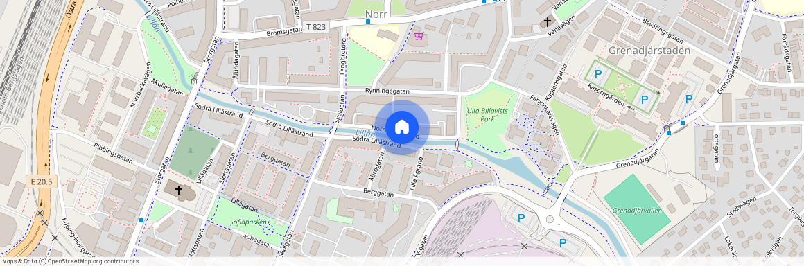 Norra Lillåstrand, Örebro