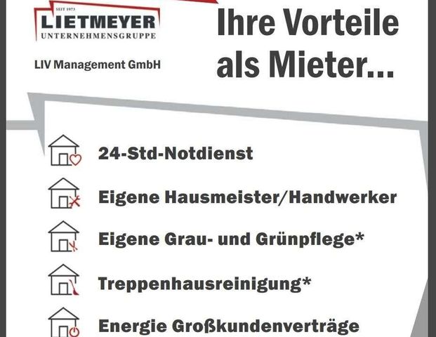 Altenessener Straße 372, 3 ZKB Wohnung im 2.OG mit Balkon nur mit WBS Schein - Photo 1