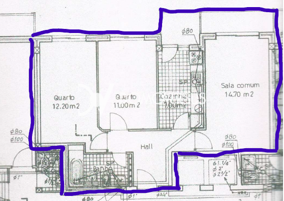 Apartamento T2 em Porto